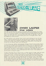 Cyndi Lauper - True Colours - 1986 [Holland] - Press Release comprar usado  Enviando para Brazil