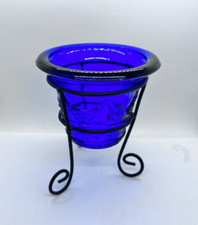 Vtg cobalt blue for sale  Moreno Valley
