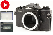 [QUASE PERFEITO] Nikon FM3A Preto SLR Corpo da Câmera de Filme 35mm Mf-16 Do JAPÃO comprar usado  Enviando para Brazil