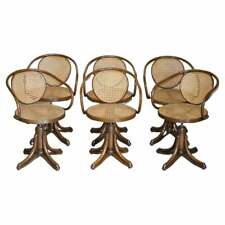 SEIS POLTRONAS BERGERE GIRATÓRIAS ESTAMPADAS ORIGINAIS MODELO 5501 PARA ZPM RADOMSKO, usado comprar usado  Enviando para Brazil