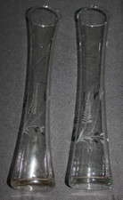 Vintage pair etched for sale  Connelly Springs