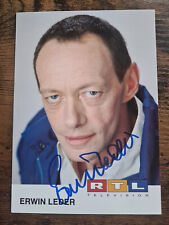 Biglietto autografo erwin usato  Spedire a Italy