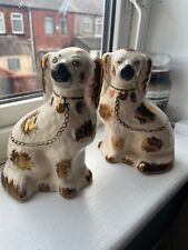 Staffordshire dogs pair for sale  LEIGH