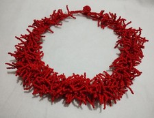 Vintage coral red for sale  BOLTON