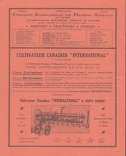 Prospectus original 1920 d'occasion  Marcillat-en-Combraille
