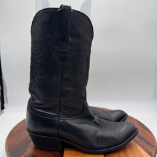 Lucchese black leather for sale  Franklin
