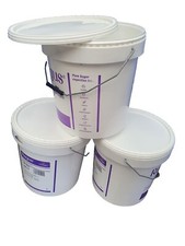 25kg white buckets for sale  BIRMINGHAM