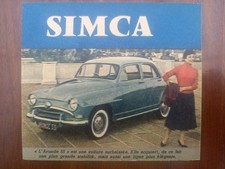 Simca aronde blau gebraucht kaufen  Münster