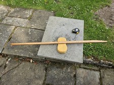Wooden tiller 122cm for sale  ILKLEY