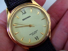 Gents gold plated for sale  WOKING