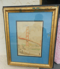 Antique vintage watercolor for sale  Cape Coral