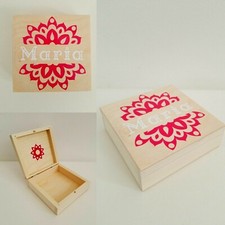 Personalised wooden mandala for sale  LEICESTER