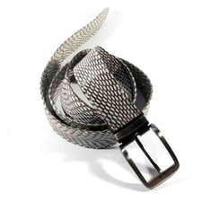 Cinto masculino de couro genuíno natural pele de cobra comprar usado  Enviando para Brazil