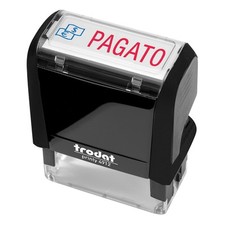Timbro autoinchiostrante print usato  Torino
