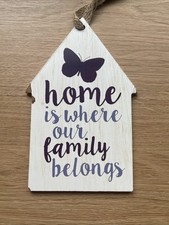 Next wooden plaque for sale  MACCLESFIELD