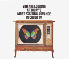 Vintage Philco 20 20 Color Vision TV anúncio impresso 1965 piloto automático comprar usado  Enviando para Brazil