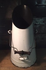 Charbonnière émaillée blanc d'occasion  Thumeries