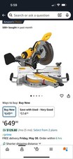 Dewalt miter saw for sale  Albany