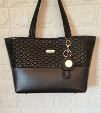 Black faux leather for sale  MANCHESTER