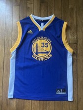Usado, Camiseta Adidas Kevin Durant Golden State Warriors NBA grande 14-16 comprar usado  Enviando para Brazil