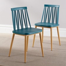 Pair dining chairs for sale  BLACKBURN
