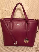 Furla cabernet saffiano for sale  Leander