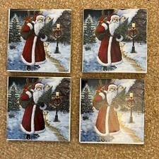 Christmas coasters set for sale  BILLINGHAM