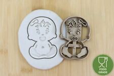 Keksstempel/ Ausstechform baby shower baby girl Keksausstecher PLA ca.8cm comprar usado  Enviando para Brazil