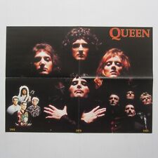 Queen - Double Sided Fold-Out Magazine Poster, usado comprar usado  Enviando para Brazil