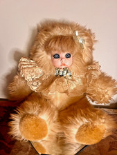 Baby Cuddle-Kins? Boneca de pelúcia ursinho de pelúcia 13" rosto de porcelana, usado comprar usado  Enviando para Brazil