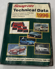 Snapon technical data for sale  HAVERFORDWEST