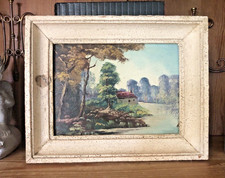 Antique oil painting d'occasion  Expédié en Belgium