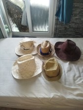 Lot chapeaux paille d'occasion  Épinay-sur-Seine