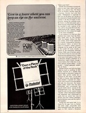 Usado, 1973 • OCEAN TOWERS 201 Ocean Ave anúncio impresso • Santa Monica década de 1970 raro ADV-71 comprar usado  Enviando para Brazil