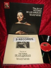 1981 UK EXC+ TO NM 3 LP SLS 5233 STEREO Victoria De Los Angeles ‎– The Art Of Vi na sprzedaż  Wysyłka do Poland