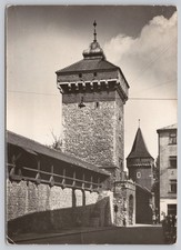Używany, c37089 Brama Florianska Krakow Poland pocztówka fotograficzna na sprzedaż  Wysyłka do Poland