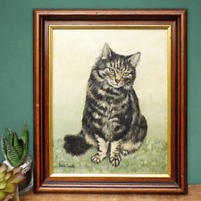 Oil painting cat for sale  LONDON