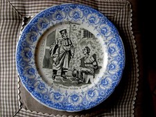 Assiette ancienne parlant d'occasion Assiette ancienne parlant d'occasion  France