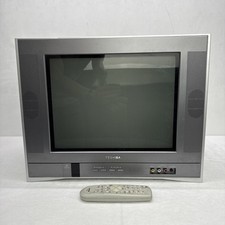 Toshiba 14AF45 14" TV plana CRT para jogos retrô S-Video, componente, controle remoto, usado comprar usado  Enviando para Brazil