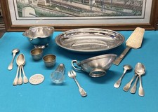 Lot métal argenté d'occasion Lot métal argenté d'occasion  Nancy-