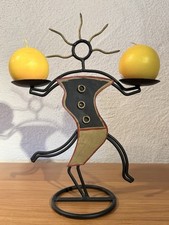 Kerzenständer metall bunt gebraucht kaufen  Wachenroth