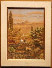 Tableau aquarelle vaches d'occasion  Toulon-