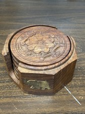 Wooden carved brass for sale  Hartselle