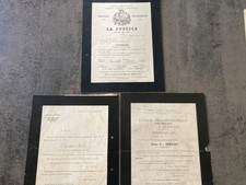 Lot papiers franc d'occasion  Saint-Gobain