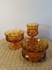 Vintage amber glass for sale  Corinth