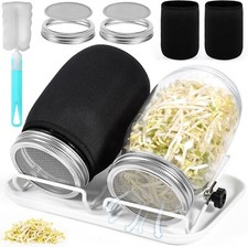 1000ml sprossenglas set gebraucht kaufen  Lehrte