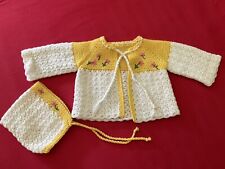 Baby jäckchen mütze gebraucht kaufen  Meschede