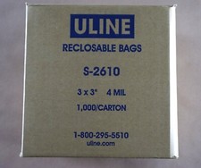 Clear reclosable uline for sale  Evansville