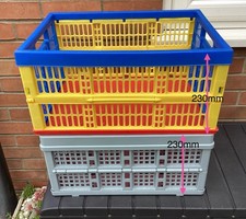 Folding crates litres for sale  ALFORD