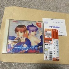 Frete grátis DC Dreamcast DEAD OR ALIVE 2 First Press edição limitada Obi Postc comprar usado  Enviando para Brazil